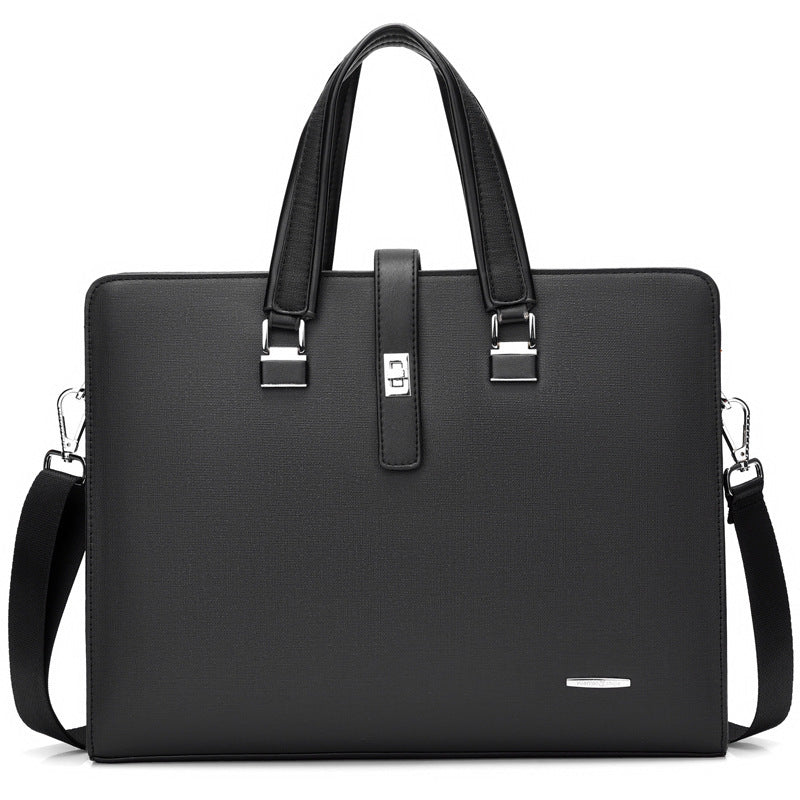 new mens business briefcase one shoulder messenger
