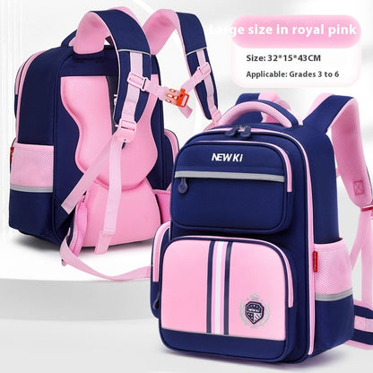 School Student Schoolbag Children's Waterproof Backpack Wear-resistant Men And Women
