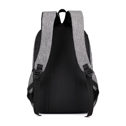 computer three piece college style student backpack men and women