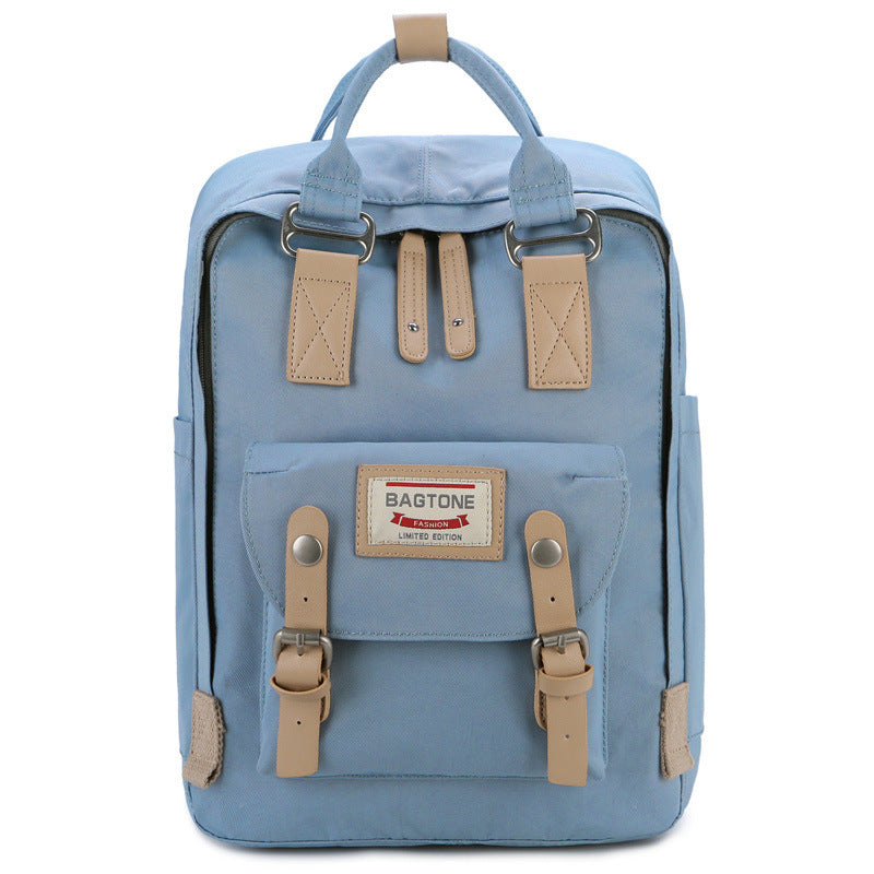 womens korean style canvas schoolbag