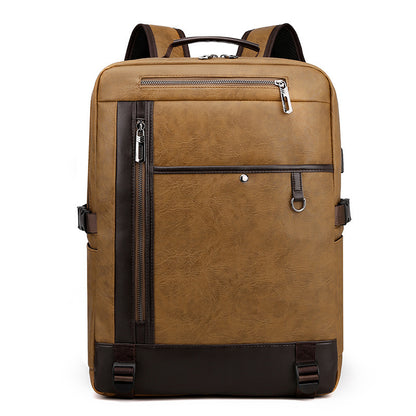 summer new trend backpack mens business travel backpack fashion computer bag