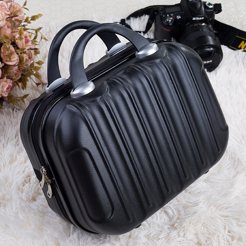 14 inch portable cosmetic bag travel password box