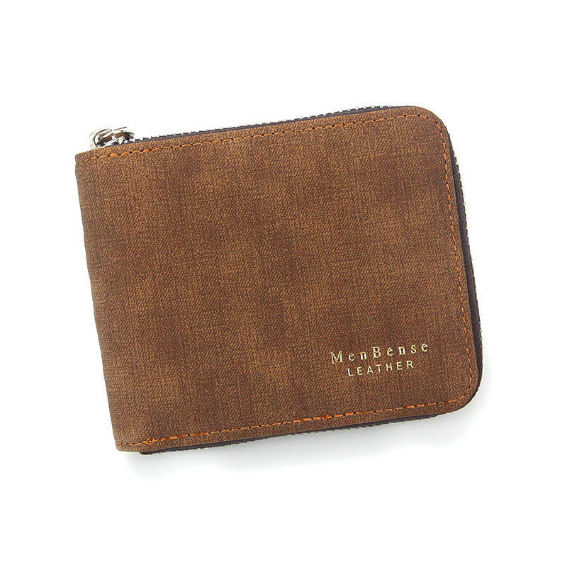 mens simplicity wallet fashion frosted