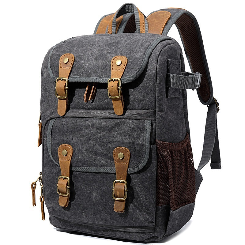 kalier digital slr camera bag waterproof canvas mens and womens backpacks