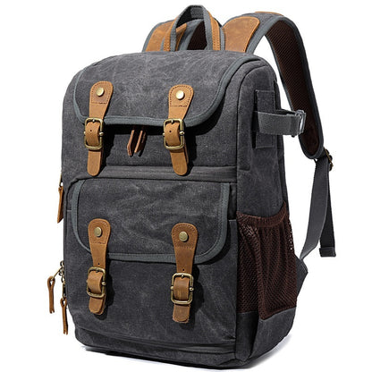 kalier digital slr camera bag waterproof canvas mens and womens backpacks