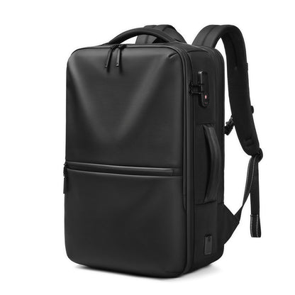 Multi-functional Large Capacity Vacuum Compression Men's Backpack Oxford Cloth Waterproof