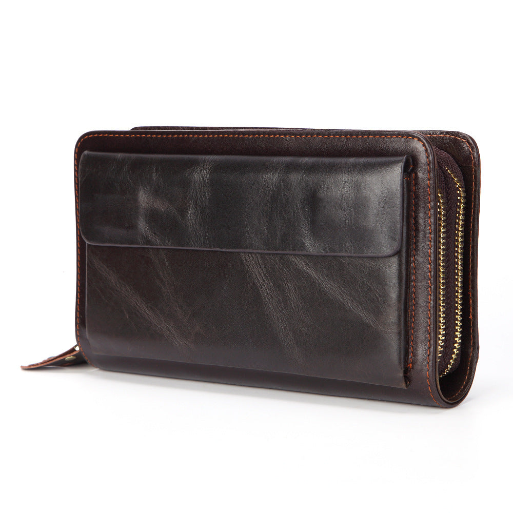 first layer leather mens wallet