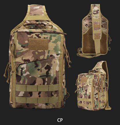 multi functional tactical camouflage casual one shoulder diagonal bag