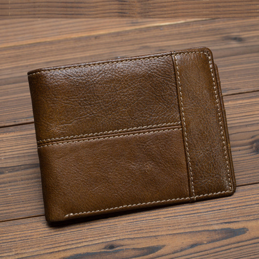 mens short multi card simple wallet