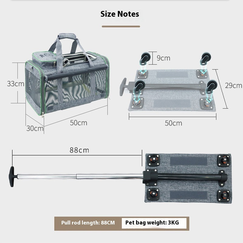 large-high-end-foldable-draw-bar-pet-bag-multi-function-tugboat-trolley-bag-waterproof