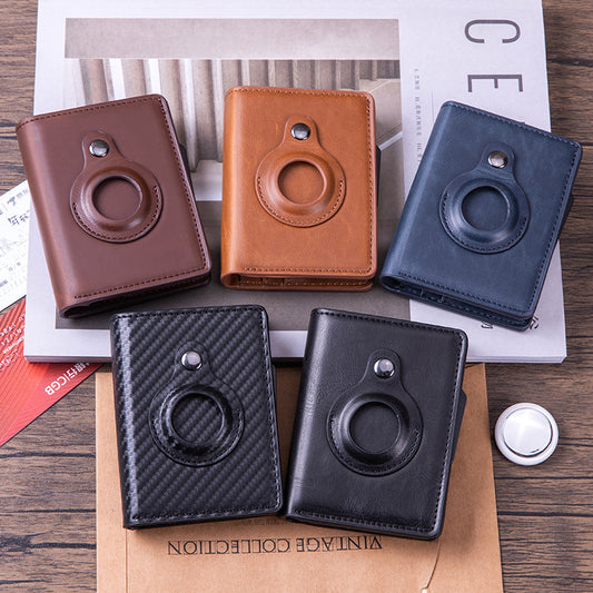 automatic card wallet card case card holder anti lost