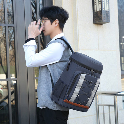 Camping Multifunctional Picnic Backpack Thick Aluminum Foil Big Ice Bag