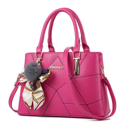 bags korean version of the spring new womens bags simple fashion ladies handbags trendy one shoulder diagonal handbags