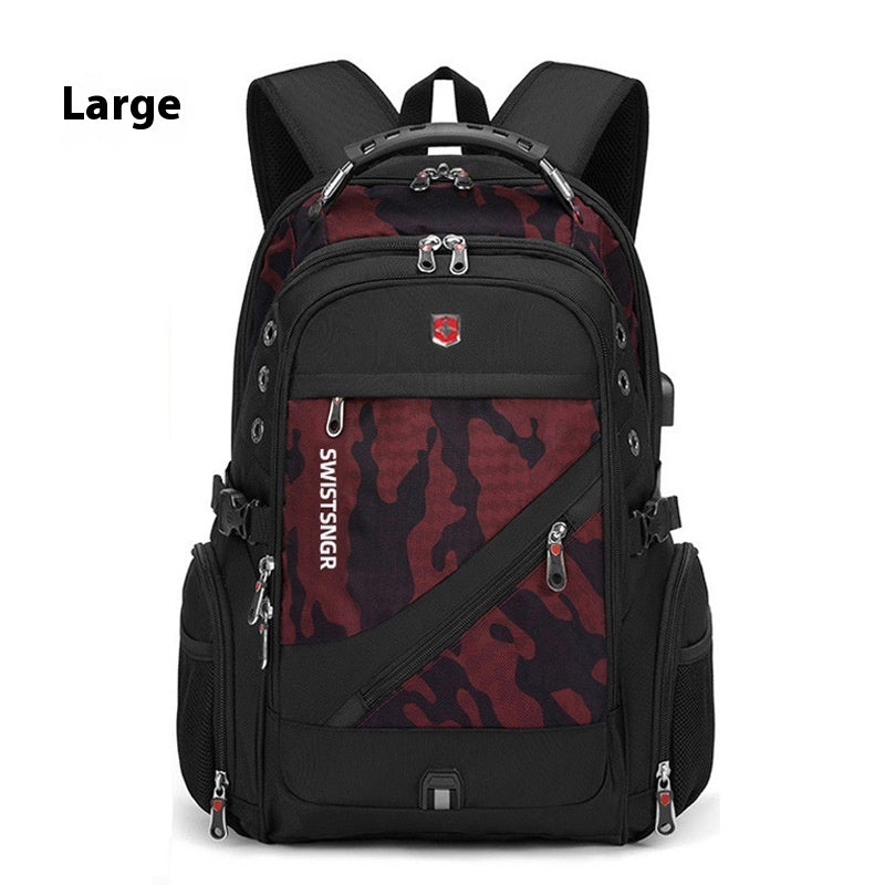 saber backpack business travel laptop bag junior high school