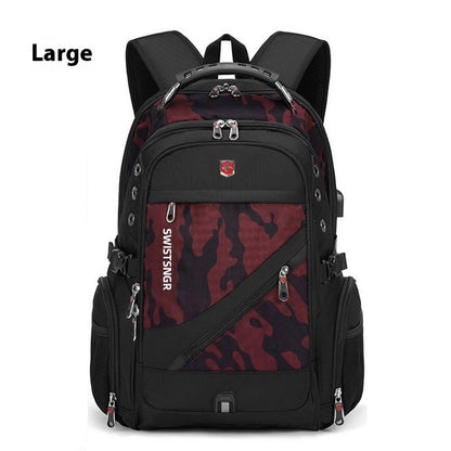 saber backpack business travel laptop bag junior high school
