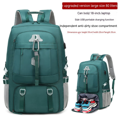 large capacity business short trip mens backpack travel