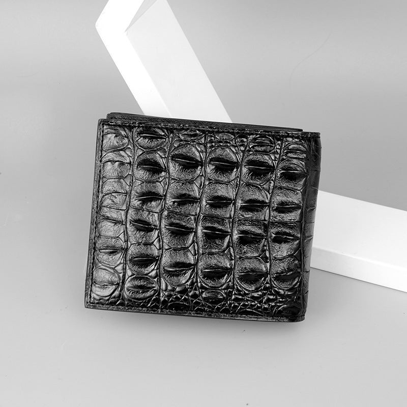 fashion and personality mens back bone wallet