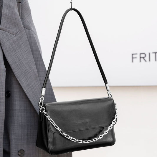 first layer oil wax leather one shoulder womens bag womens crossbody