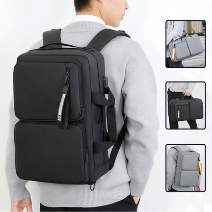 multifunctional backpack large capacity business laptop bag leisure travel commuter schoolbag portable shoulder bag