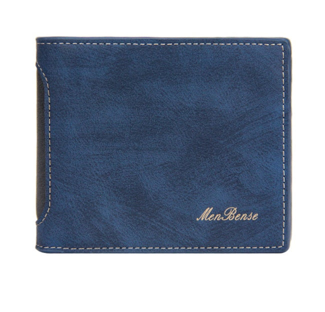 new mens wallets short leisure splicing