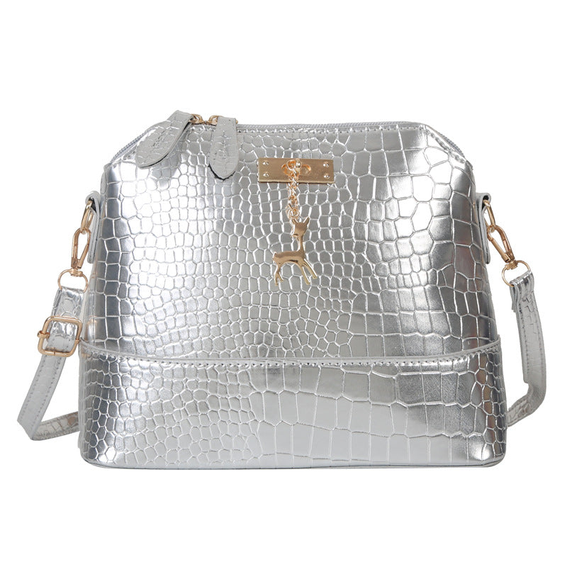 Women's Fashion Casual Large Capacity Solid Color Crossbody Bag