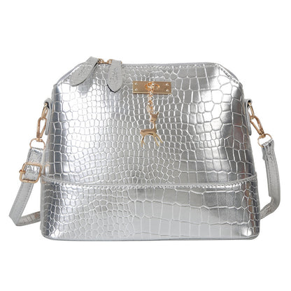 Women's Fashion Casual Large Capacity Solid Color Crossbody Bag