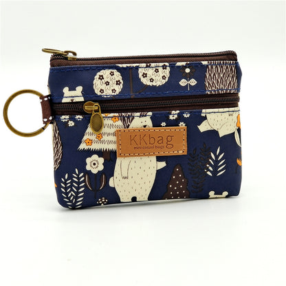 printed film cartoon change purse