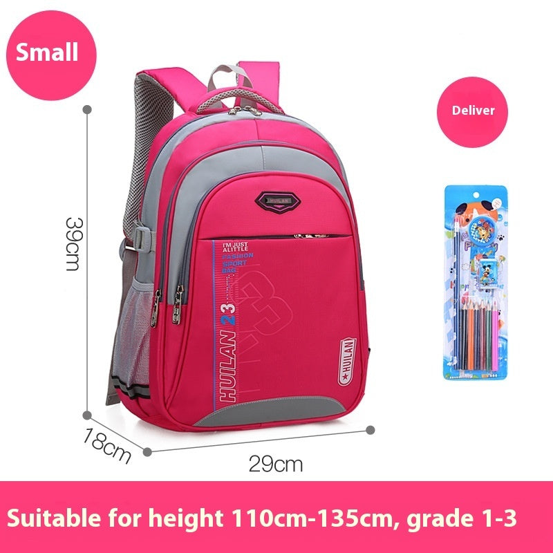 primary school student schoolbag male grade 1 3 6 schoolbag