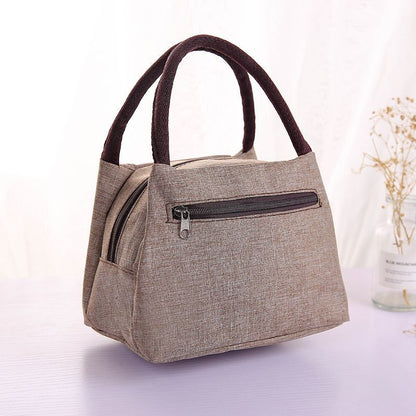 cosmetic bag bag womens handbag oxford cloth lunch box bag lunch bag mummy bag for work shopping small cloth bag