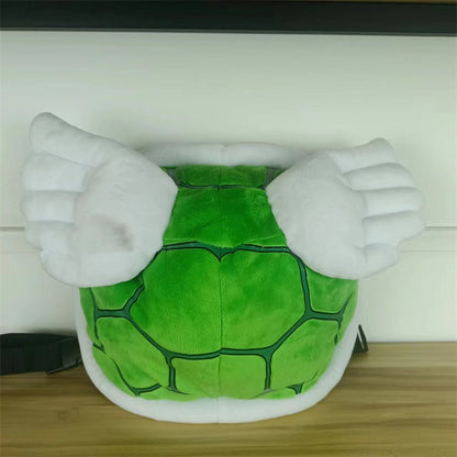 childrens turtle shell plush backpack