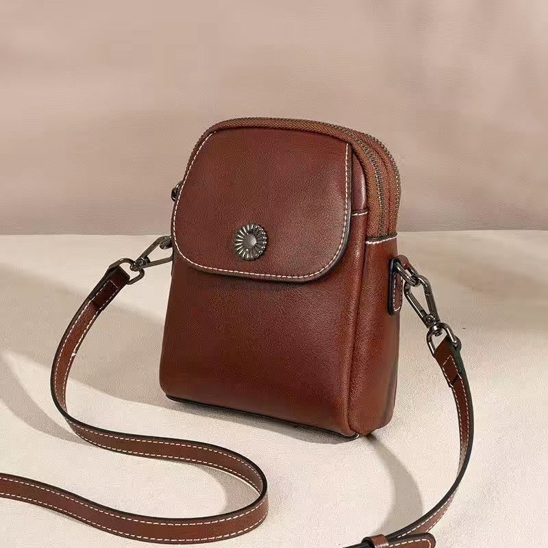 womens fashion leather messenger bag