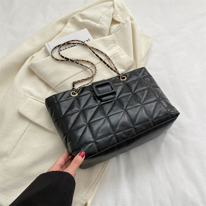 women shoulder bags new trendy chic chanel style rhombus chain bag