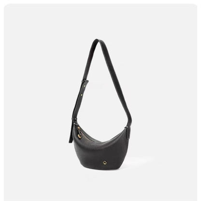 Soft Boat Horn Shoulder Large-capacity Crossbody Bag