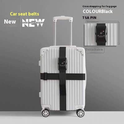 Password Lock Safety Belt Suitcase Band Trolley Case Packing Belt