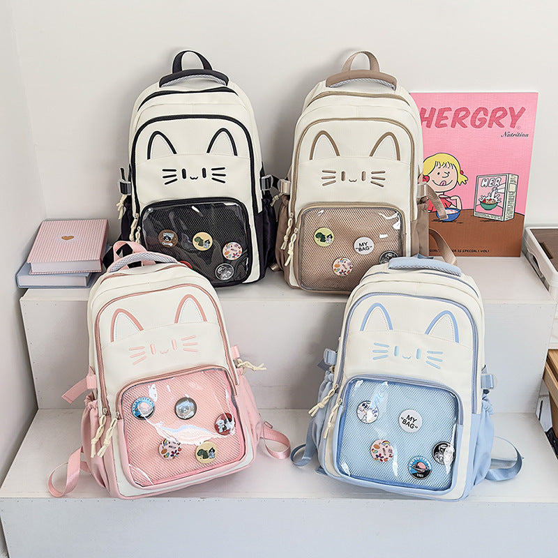 Women's Cute Cartoon Japanese Campus Backpack