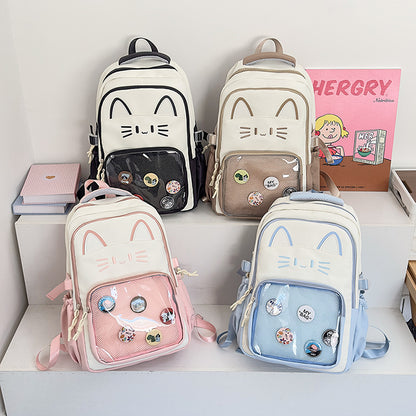 Women's Cute Cartoon Japanese Campus Backpack