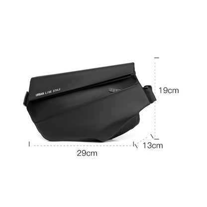 mens functional camera crossbody bag waterproof ipad multifunctional chest bag mens personal shoulder bag stand messenger bags