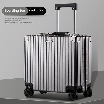 horizontal square aluminum frame draw bar luggage boarding machine