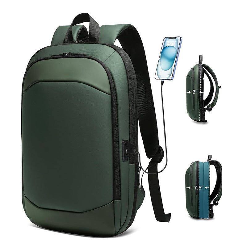 computer backpack belt usb charger port