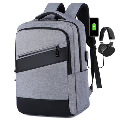 business backpack korean style trendy travel fashion simple