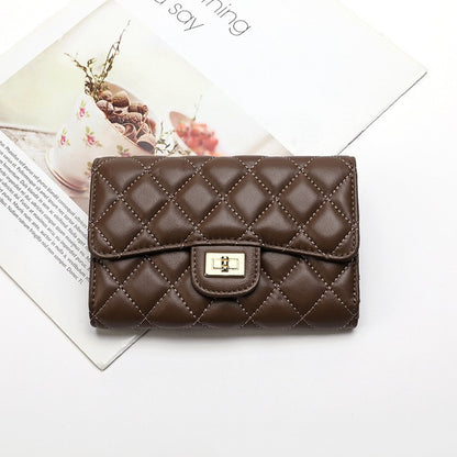 full sheepskin womens wallet fashion