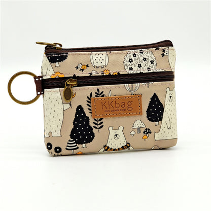 printed film cartoon change purse