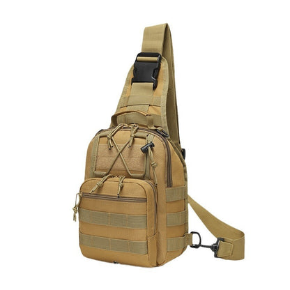 oxford cloth cycling bag camouflage outdoor sports small chest pannier bag