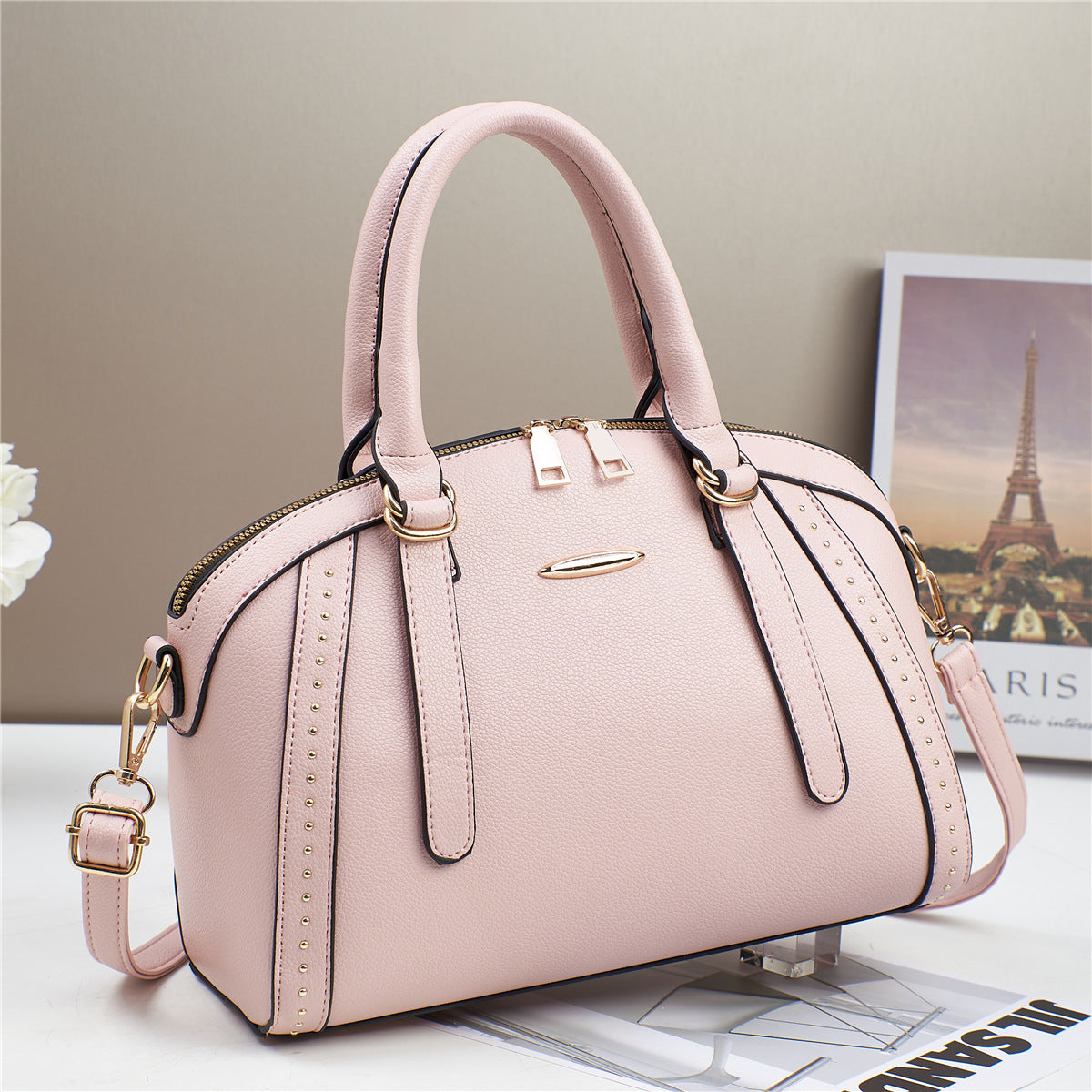 simple generous one shoulder crossbody womens bag