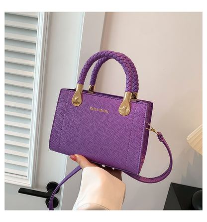 womens bag trendy fashion ins lychee pattern portable