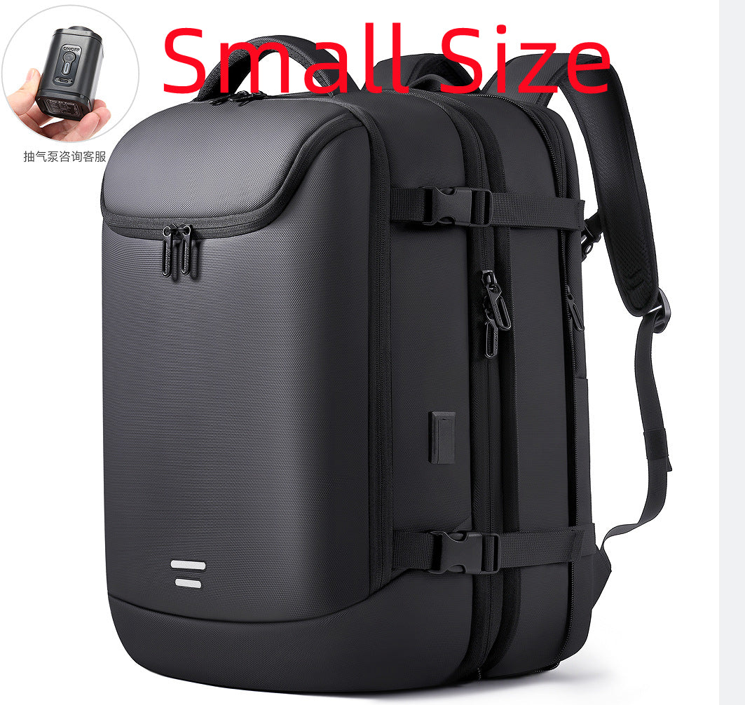 Men's  Vacuum Compression Backpack Multifunctional