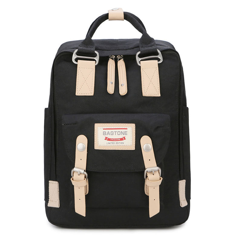 womens korean style canvas schoolbag
