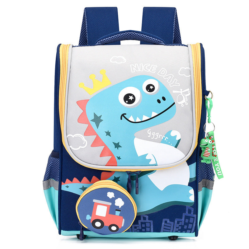 childrens schoolbag cartoon dinosaur space backpac