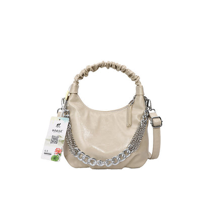 womens fashion pleated handbag crossbody