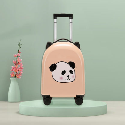 18 inch trolley case printed pattern luggage small children suitcase boarding bag suitcase